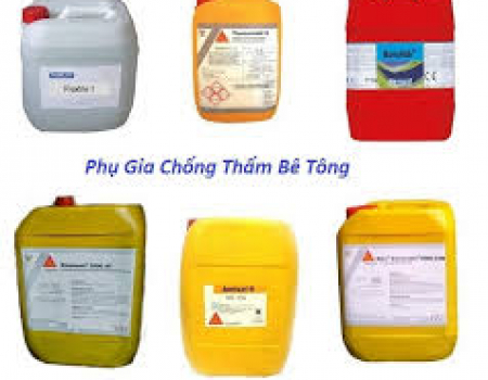 Một số loại phụ gia chống thấm phổ biến tại Việt Nam (P1)
